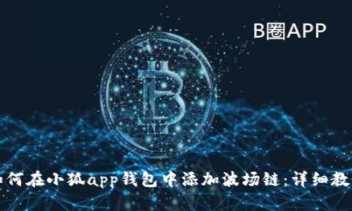 如何在小狐app钱包中添加波场链：详细教程